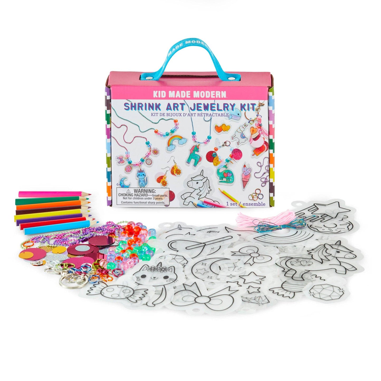 Kid Made Modern - Shrink Art Jewelry Kit