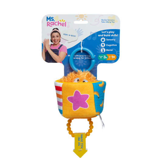 Ms. Rachel Herbie Sensory Take-a-Long Toy