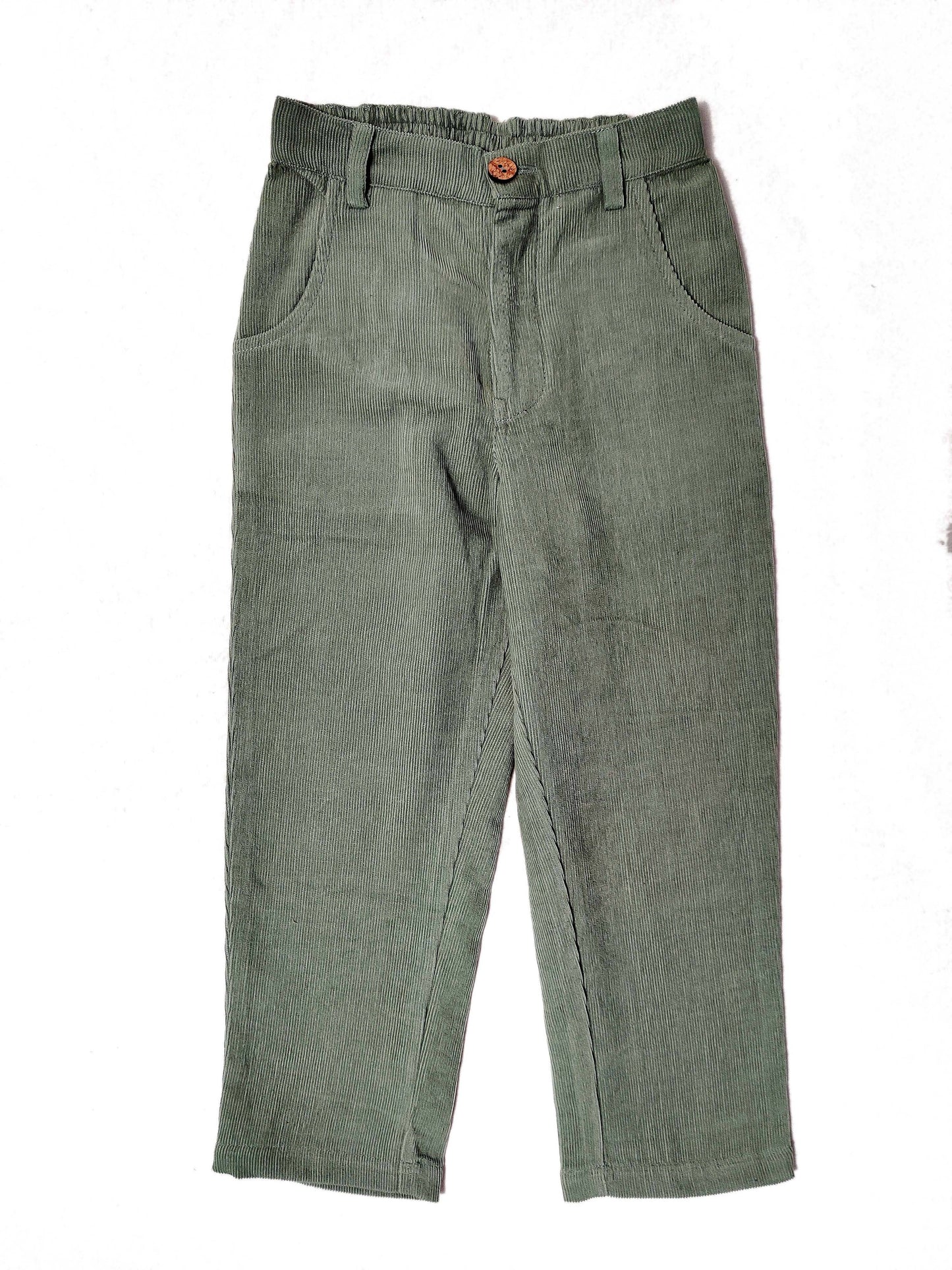 Yo Baby - Corduroy Pants - Sage