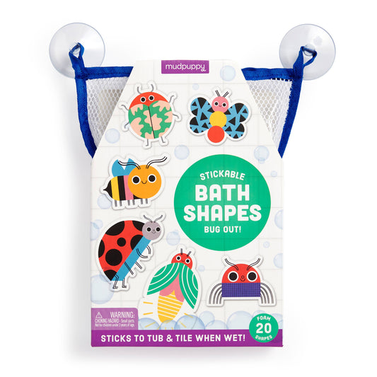 Chronicle Books - Bug Out! Stickable Foam Bath Shapes