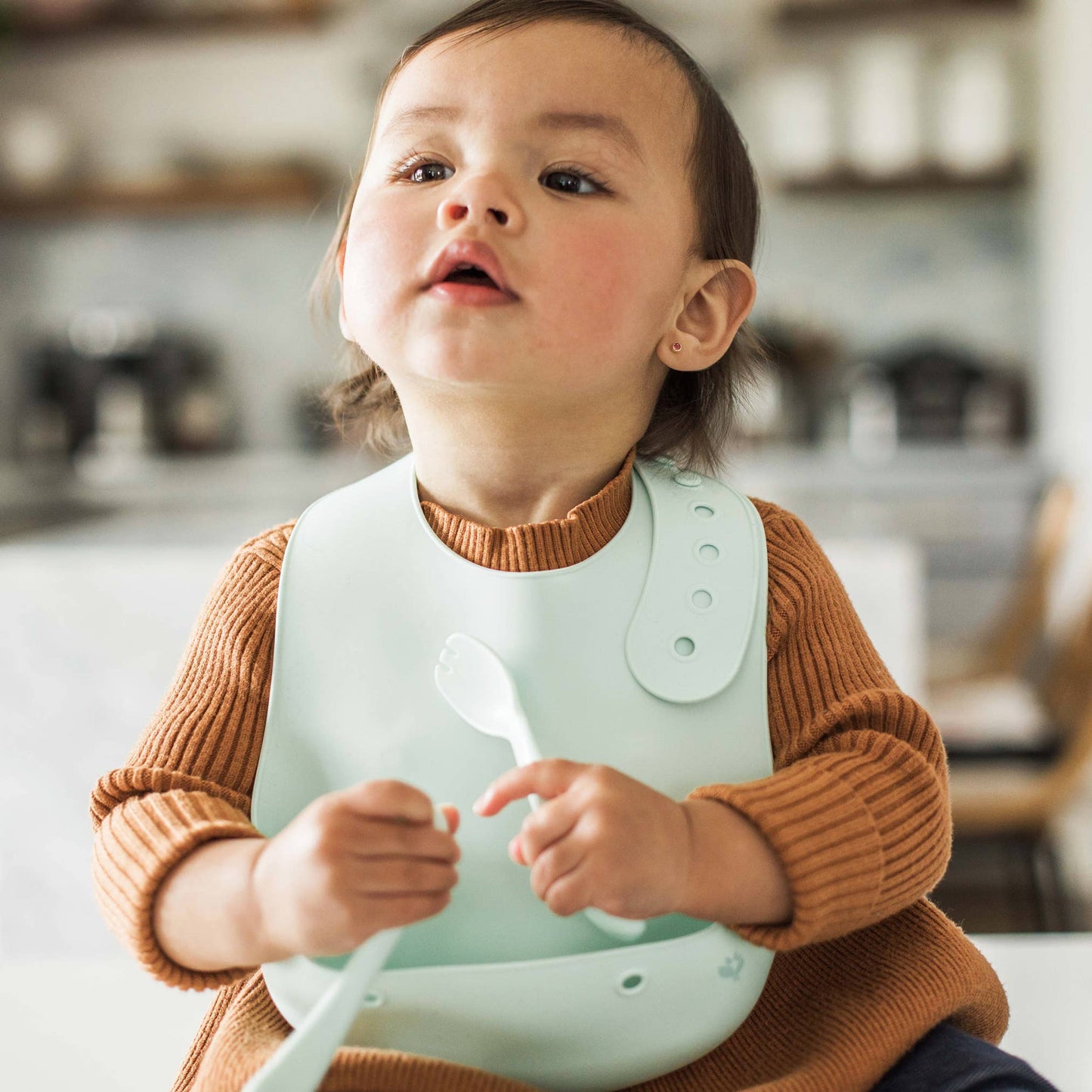 Green Sprouts - Silicone Scoop Bib