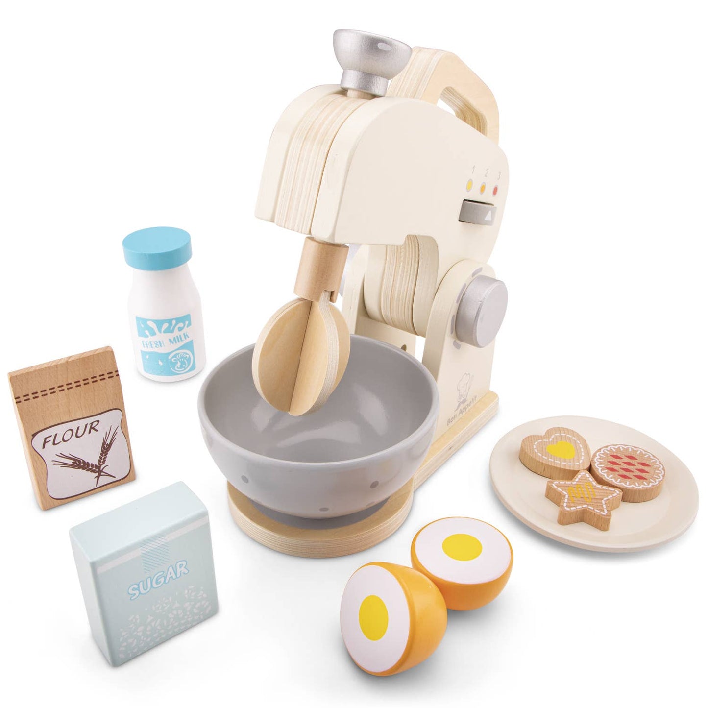 New Classic Toys - Mixer set - white