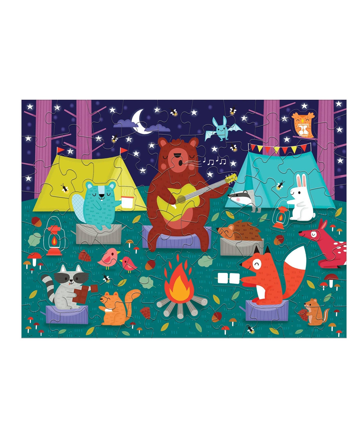 Chronicle Books - Campfire Friends Scratch and Sniff Puzzle