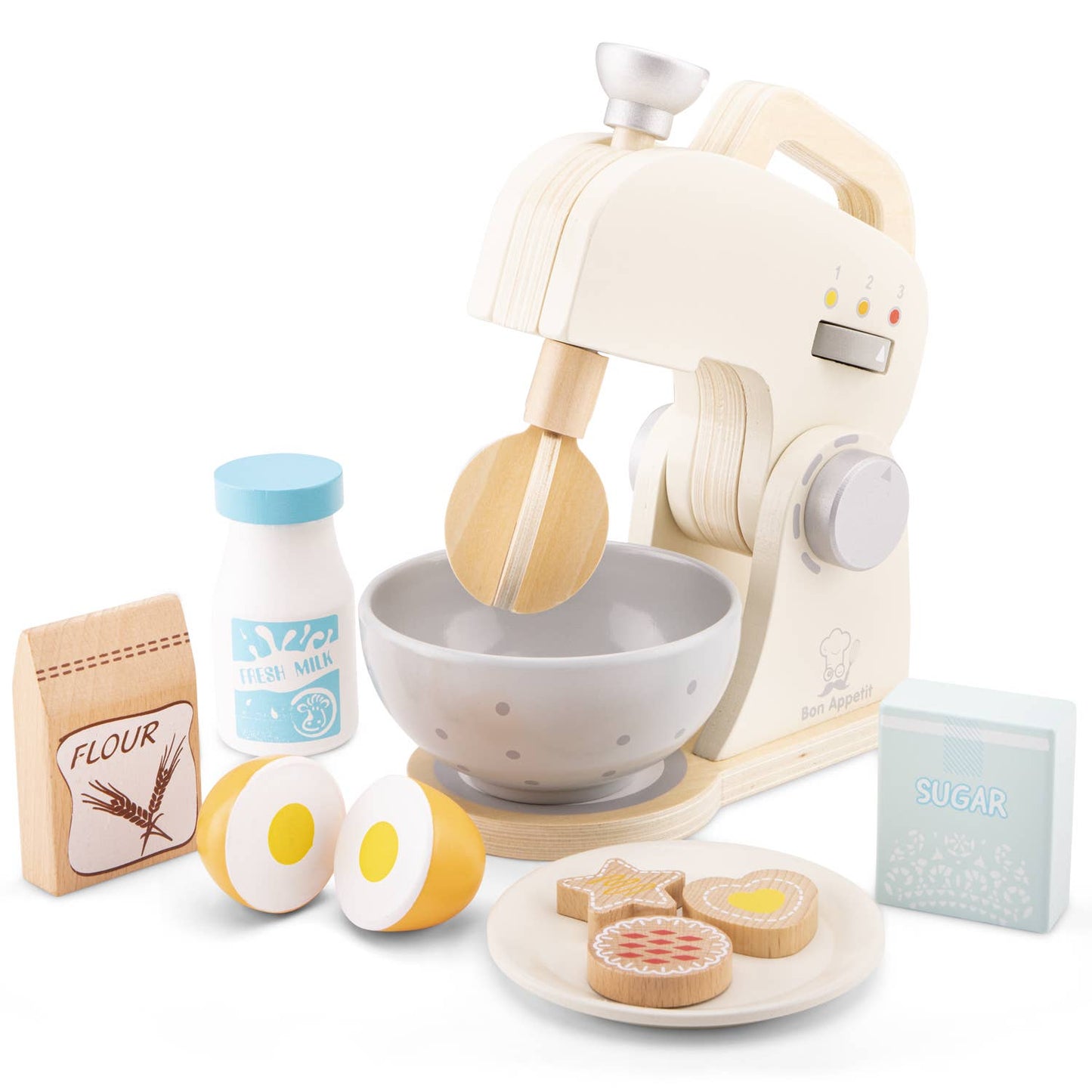 New Classic Toys - Mixer set - white