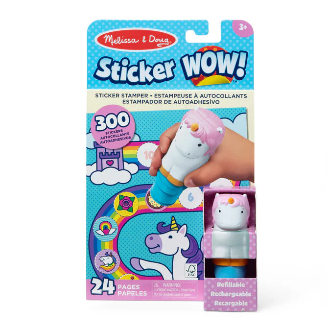 Sticker WOW Activity Pad and Sticker Stamper - Unicorn