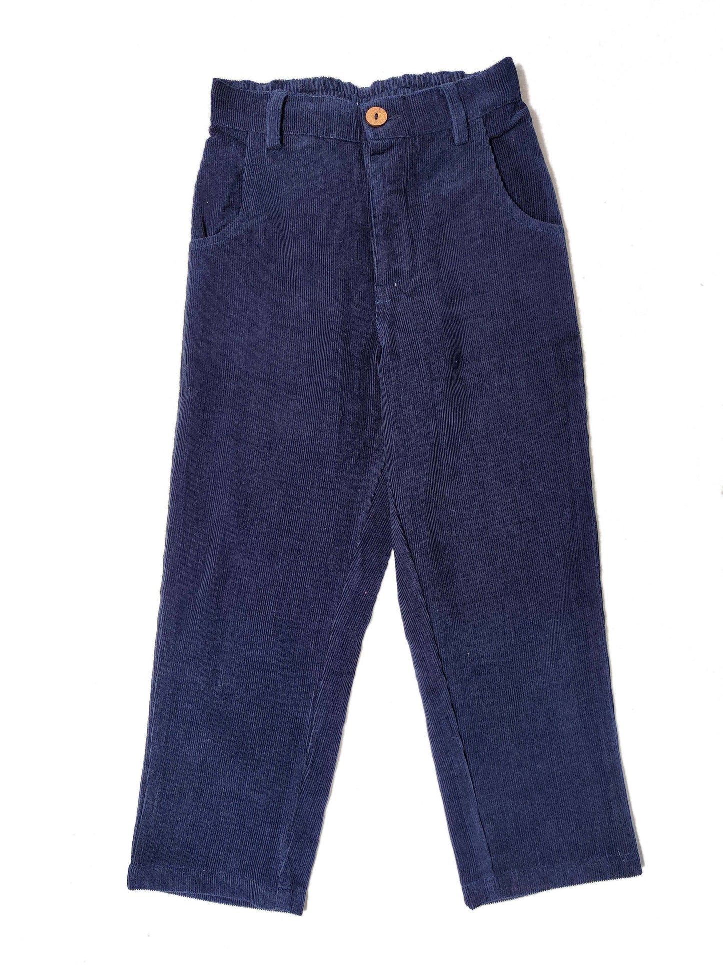 Yo Baby - Boys Corduroy Pants - Navy