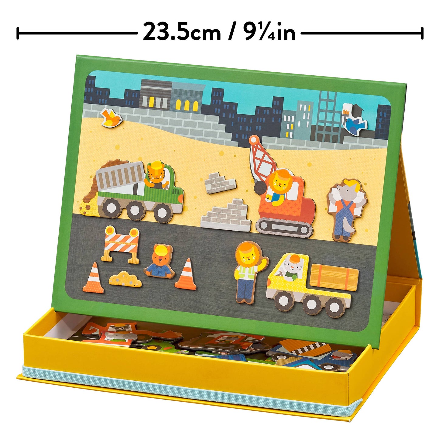 Chronicle Books - Construction Site Magnetic Play Scene