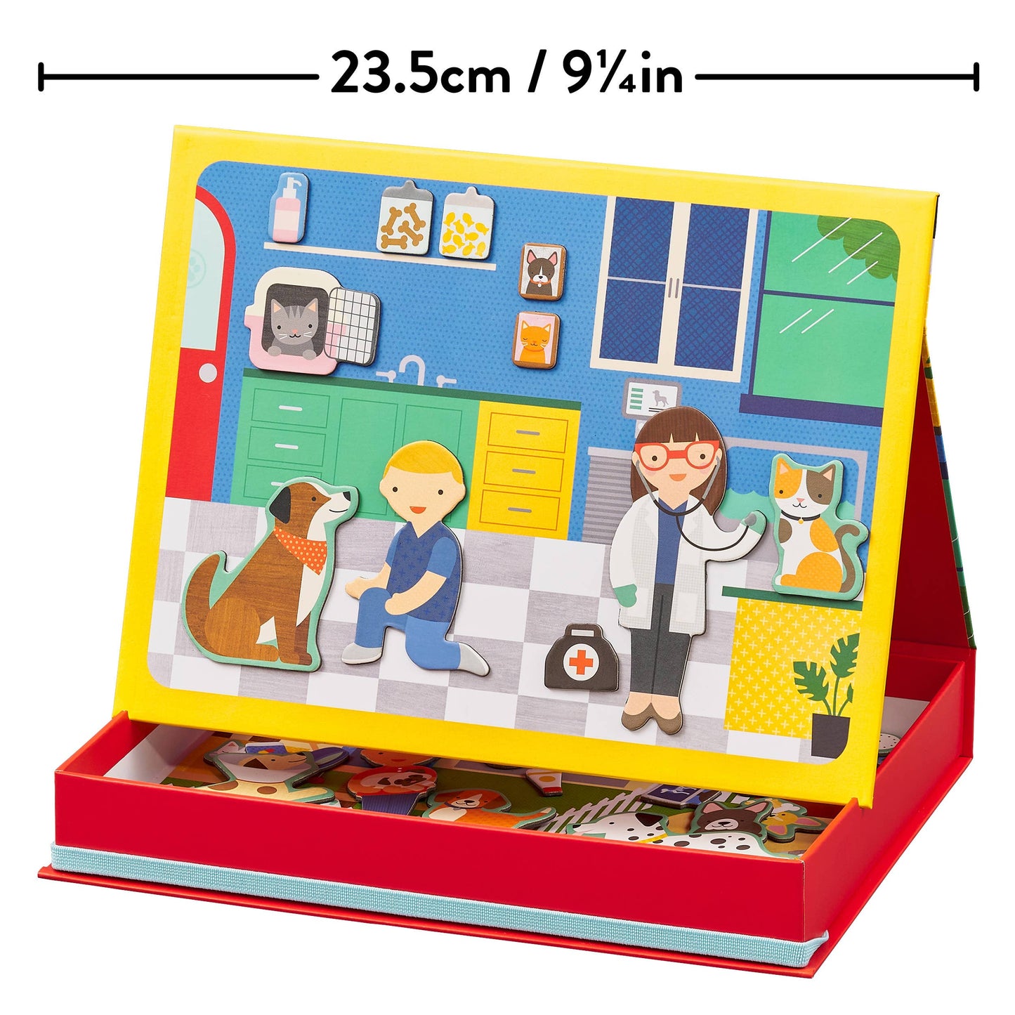 Chronicle Books - Pet Hospital Magnetic Play Scene