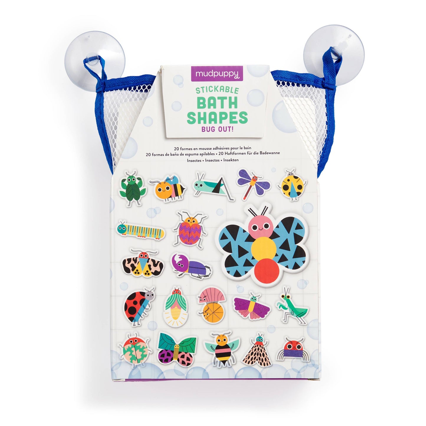 Chronicle Books - Bug Out! Stickable Foam Bath Shapes