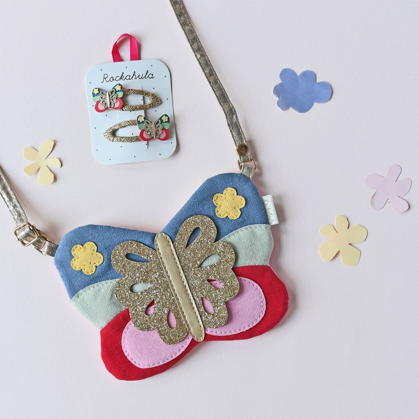 Rockahula Kids - Rainbow Butterfly Clips