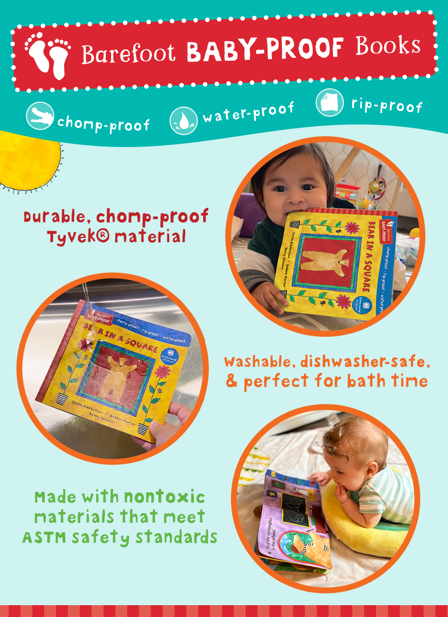 Barefoot Books - Bear in a Square - Barefoot Baby-Proof