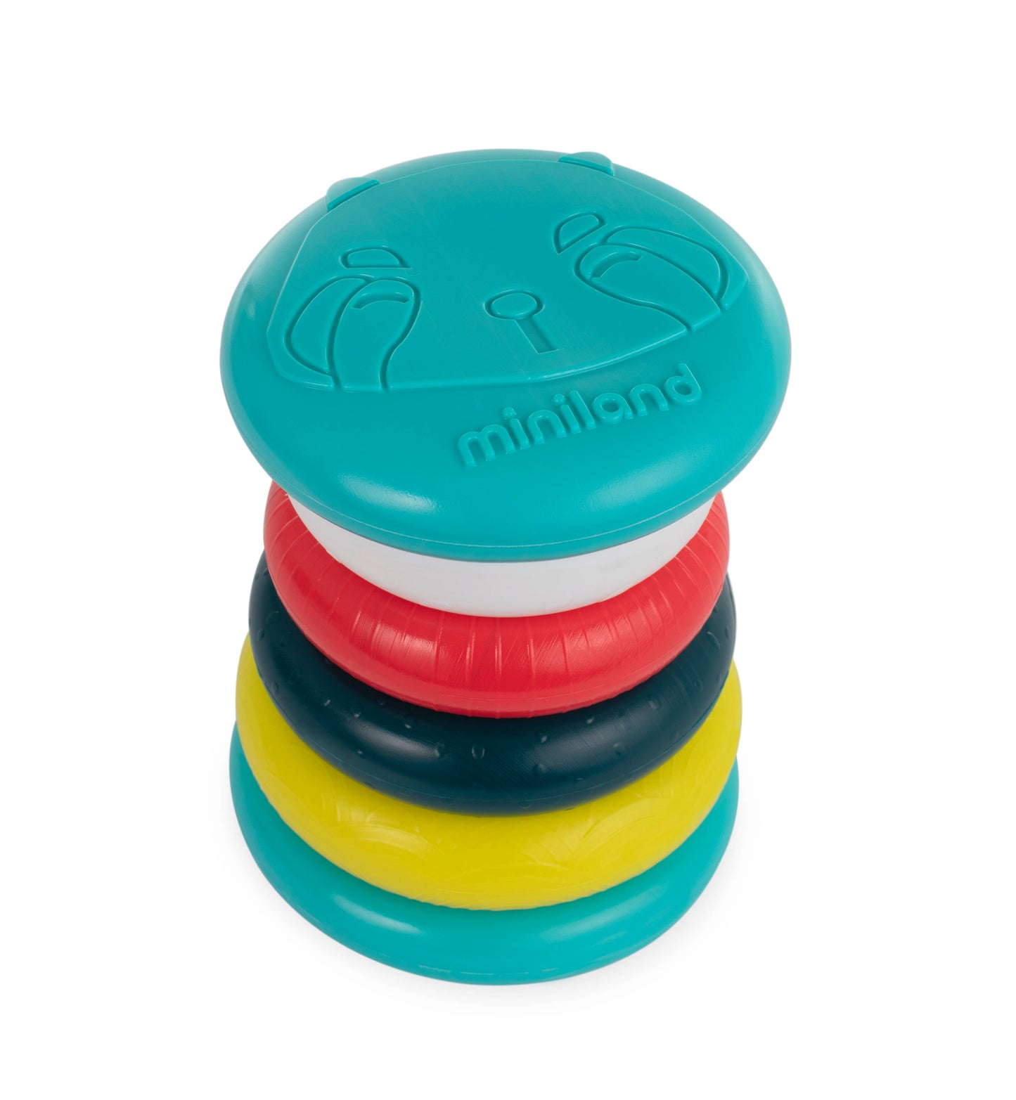 Miniland Educational - Feel to Learn: Stack & Roll Rings