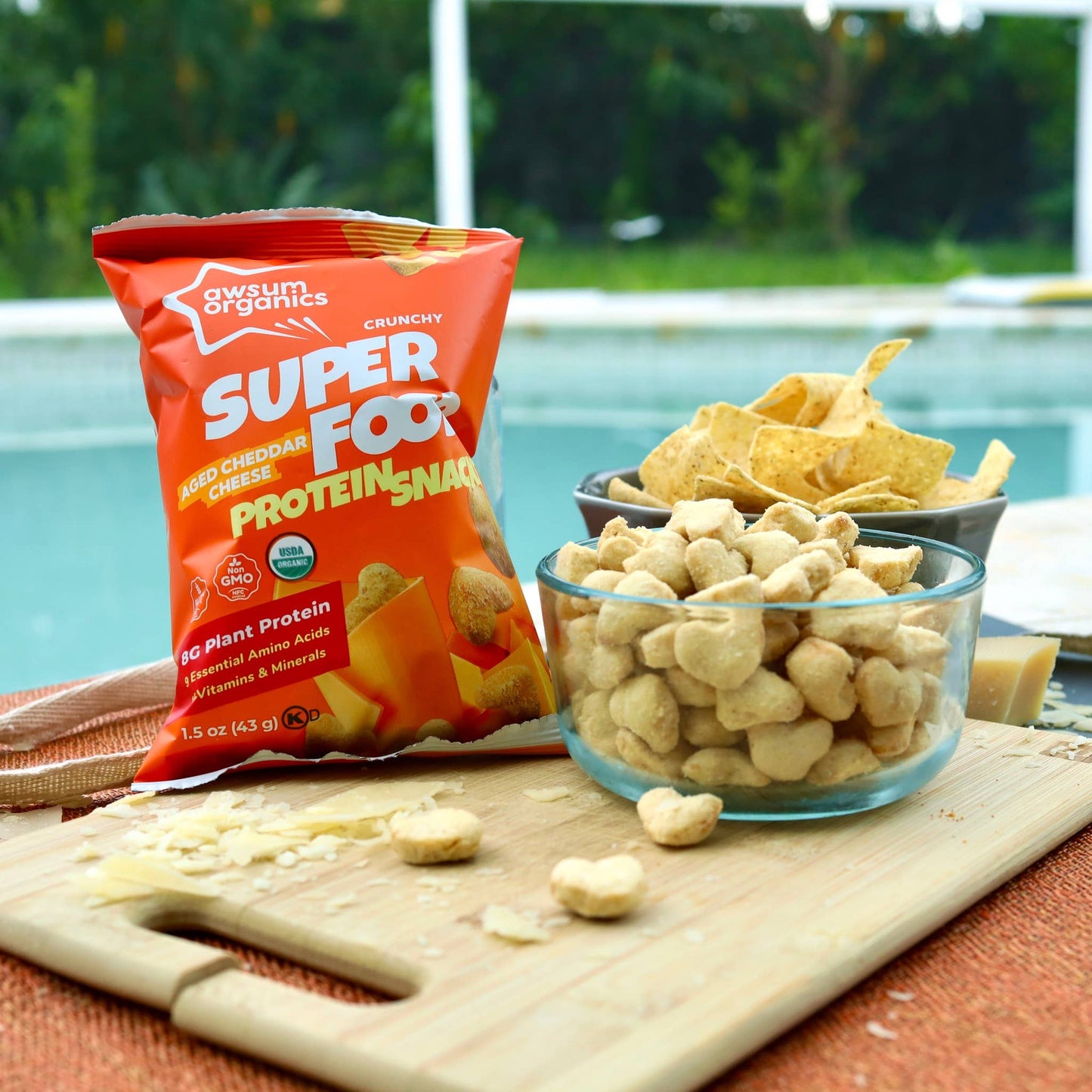 Awsum Snacks - Awsum Organics Zesty Chili Lime Superfood Protein Snacks