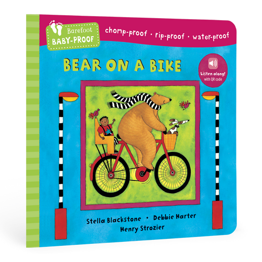 Barefoot Books - Bear on a Bike - Barefoot Baby-Proof