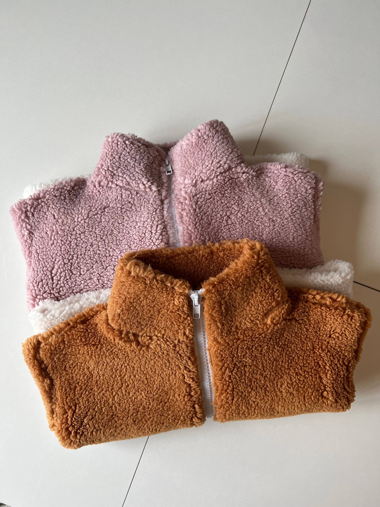 babysprouts clothing company: Sherpa Jacket in Lilac