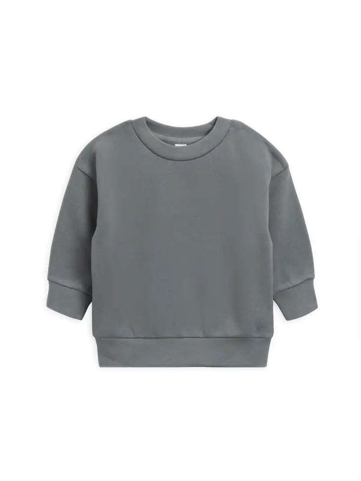 Baby & Kids Kelly Fleece Drop Shoulder Sweatshirt - Agave