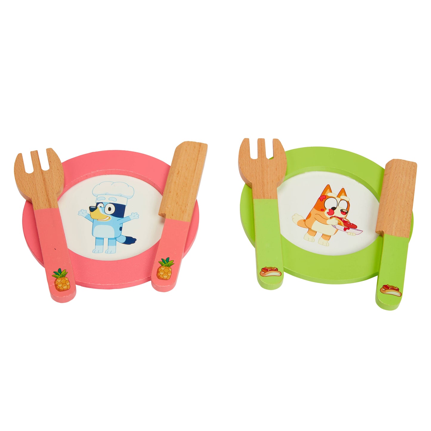 Toysmith - Moose Toys Bluey Wooden Picnic Set