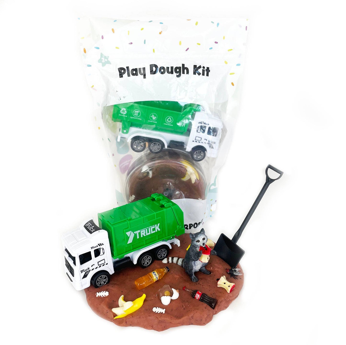 Earth Grown KidDoughs - Garbage (Root Beer) Sensory Play Dough Kit