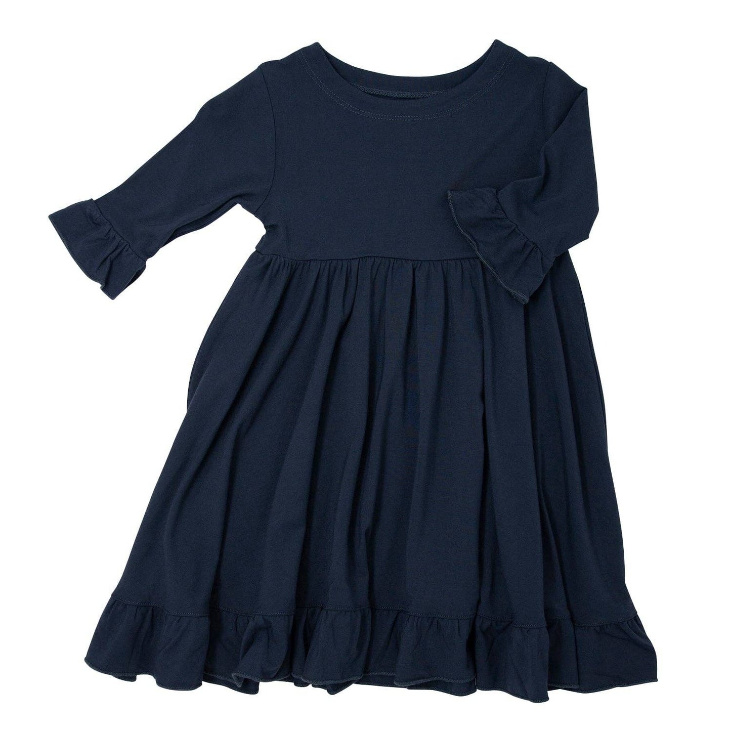 Sweet Bamboo - Southern Sweetheart Dress - Midnight Black