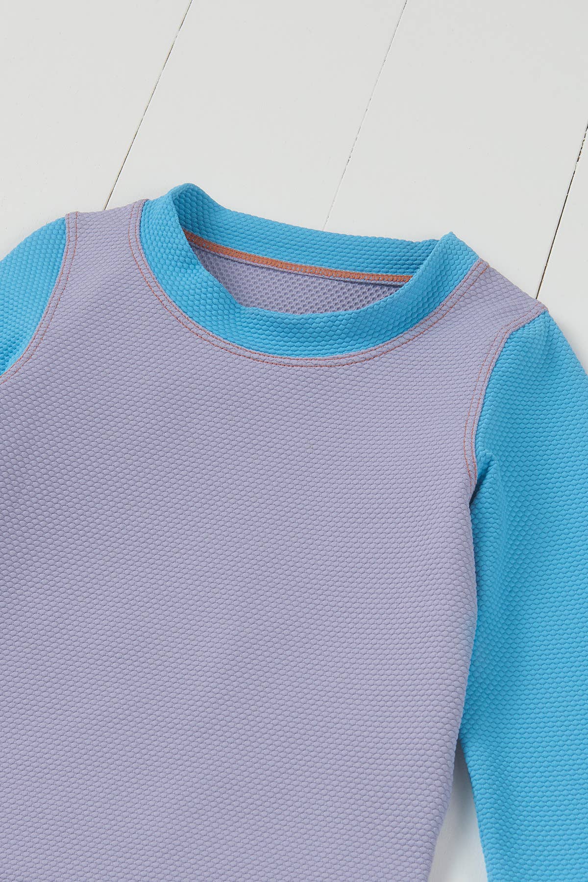 Grass & Air - Lavender Kids Long Sleeve Rash Vest