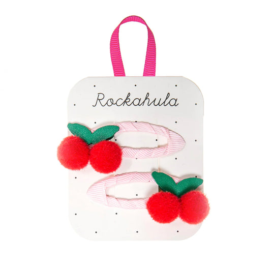 Rockahula - Sweet Cherry Pom Pom Clips