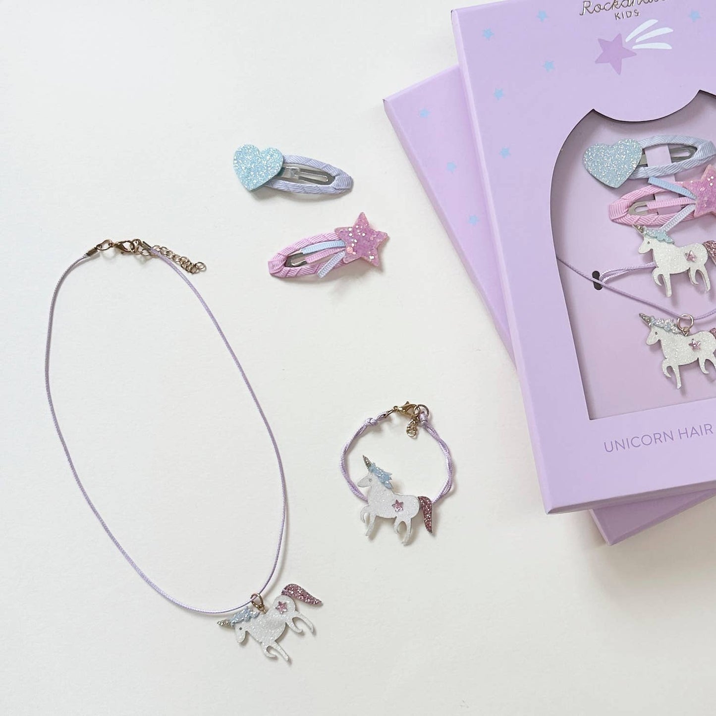 Rockahula Kids - Unicorn Hair & Jewellery Set