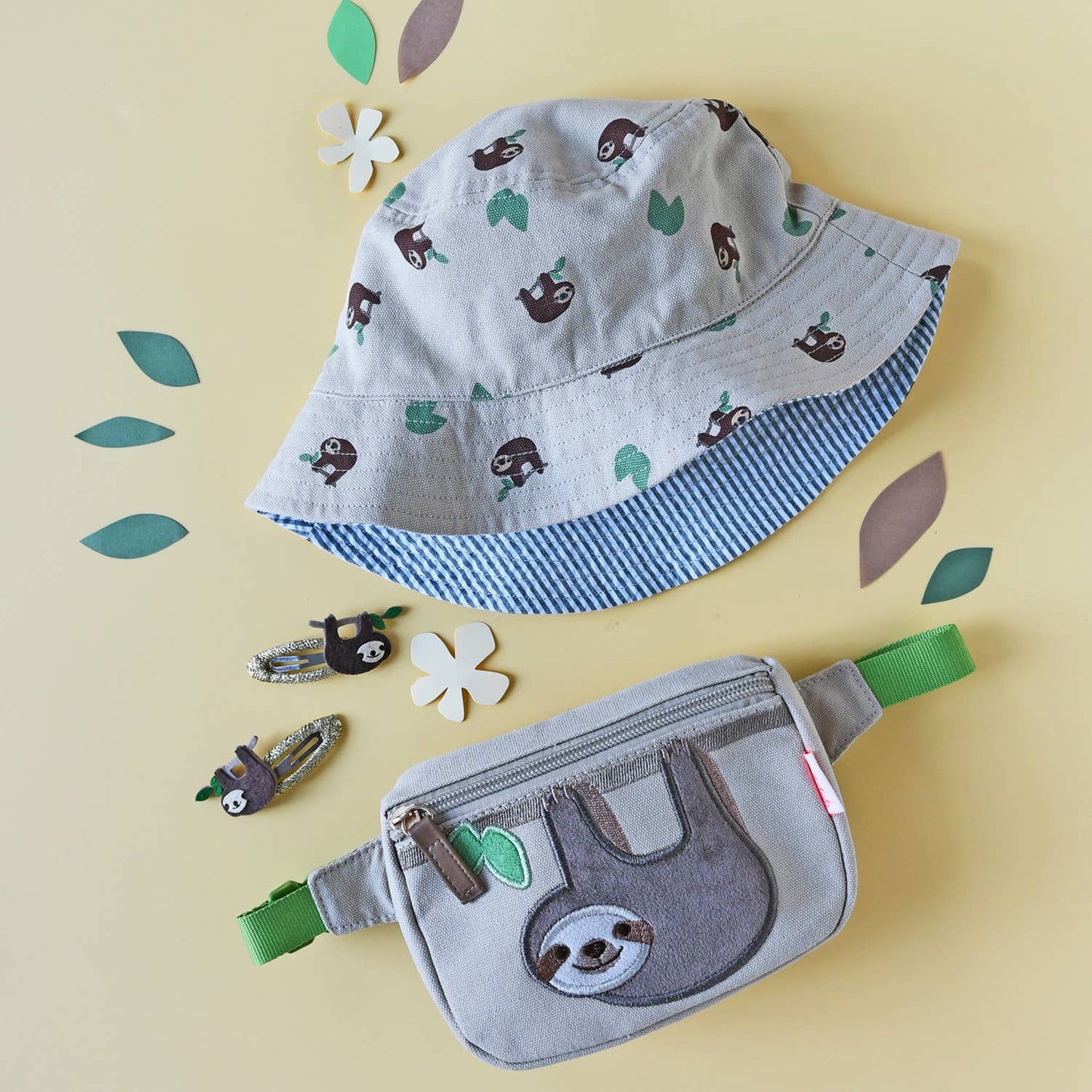 Rockahula Kids - Sleepy Sloth Reversible Bucket Hat 3-6 Years