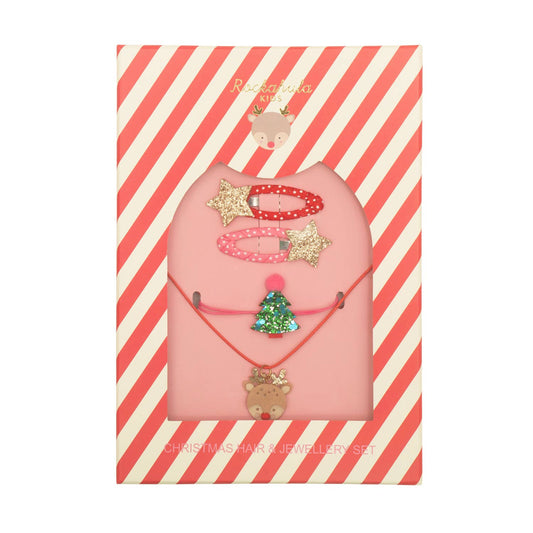 Rockahula Kids - Christmas Hair & Jewellery Set