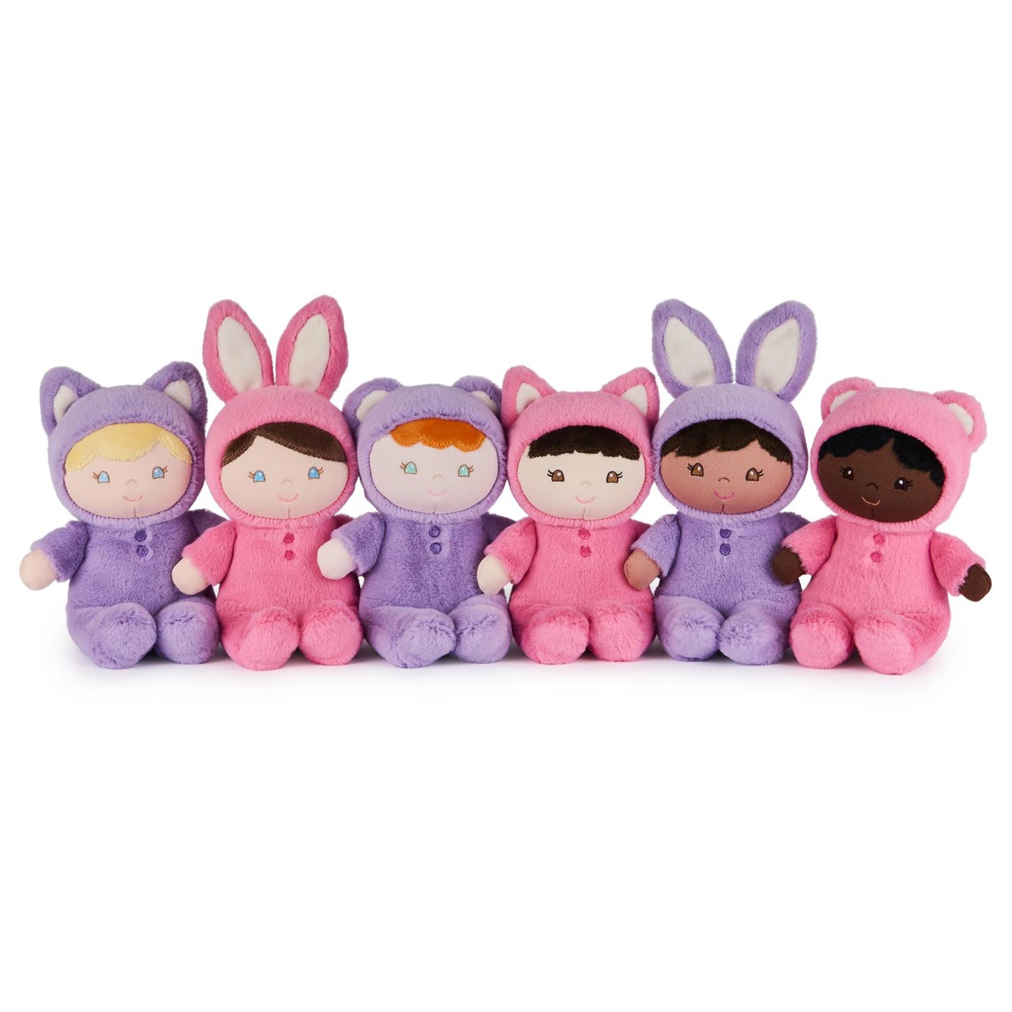 100% Recycled 7" Mini Baby Doll CDU (6 Assorted Styles) (Gund)