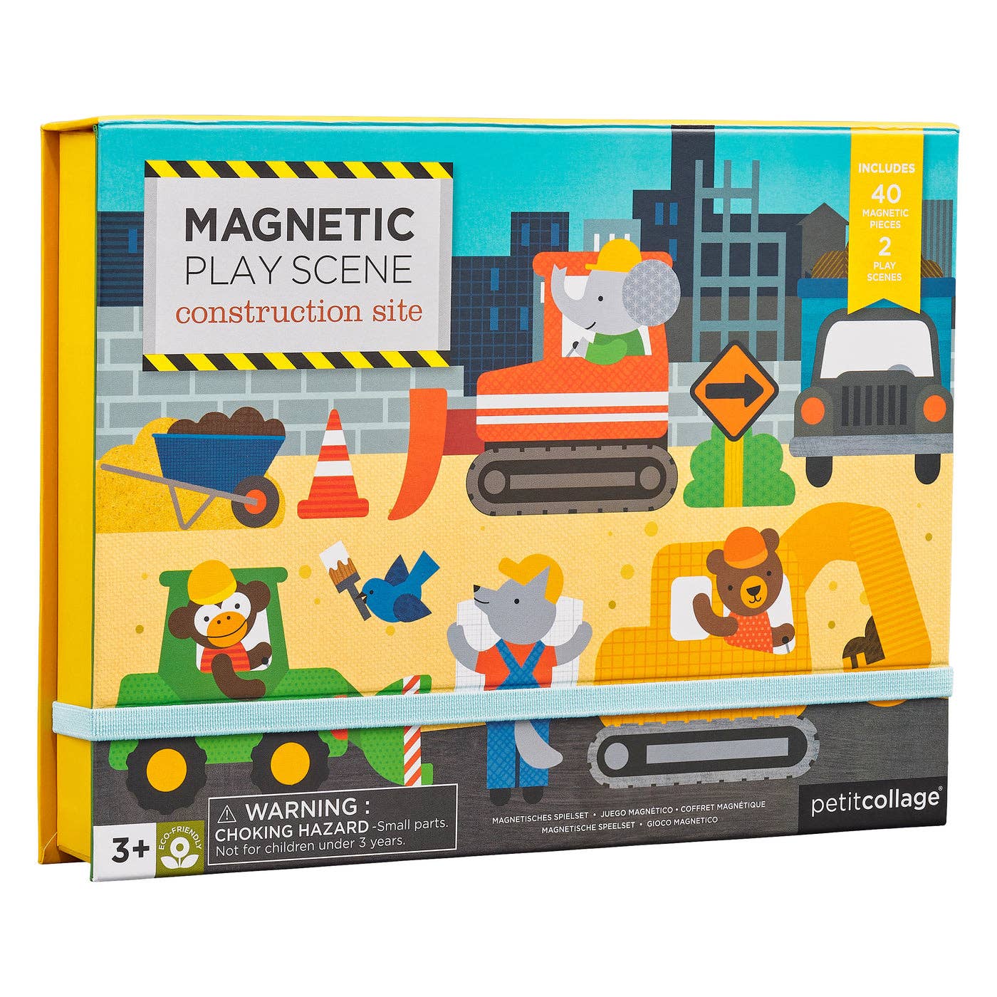 Chronicle Books - Construction Site Magnetic Play Scene