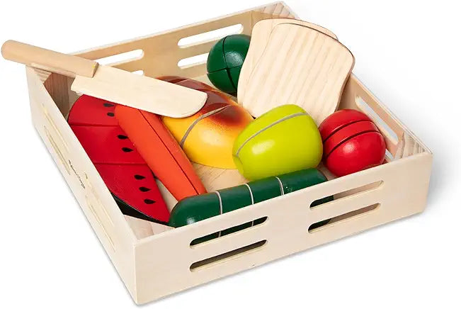 Melissa and Doug: Cutting Food Wooden Play Set