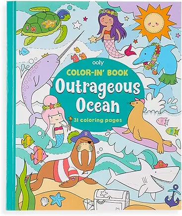 Ooly:  Color-In' Book: Outrageous Ocean