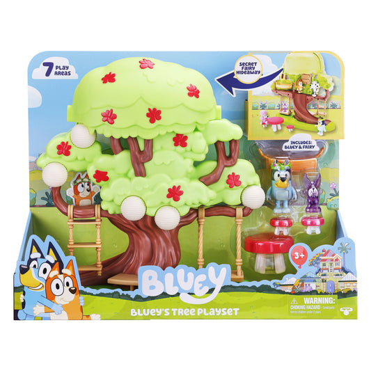 Toysmith - Moose Toys Bluey Tree Playset