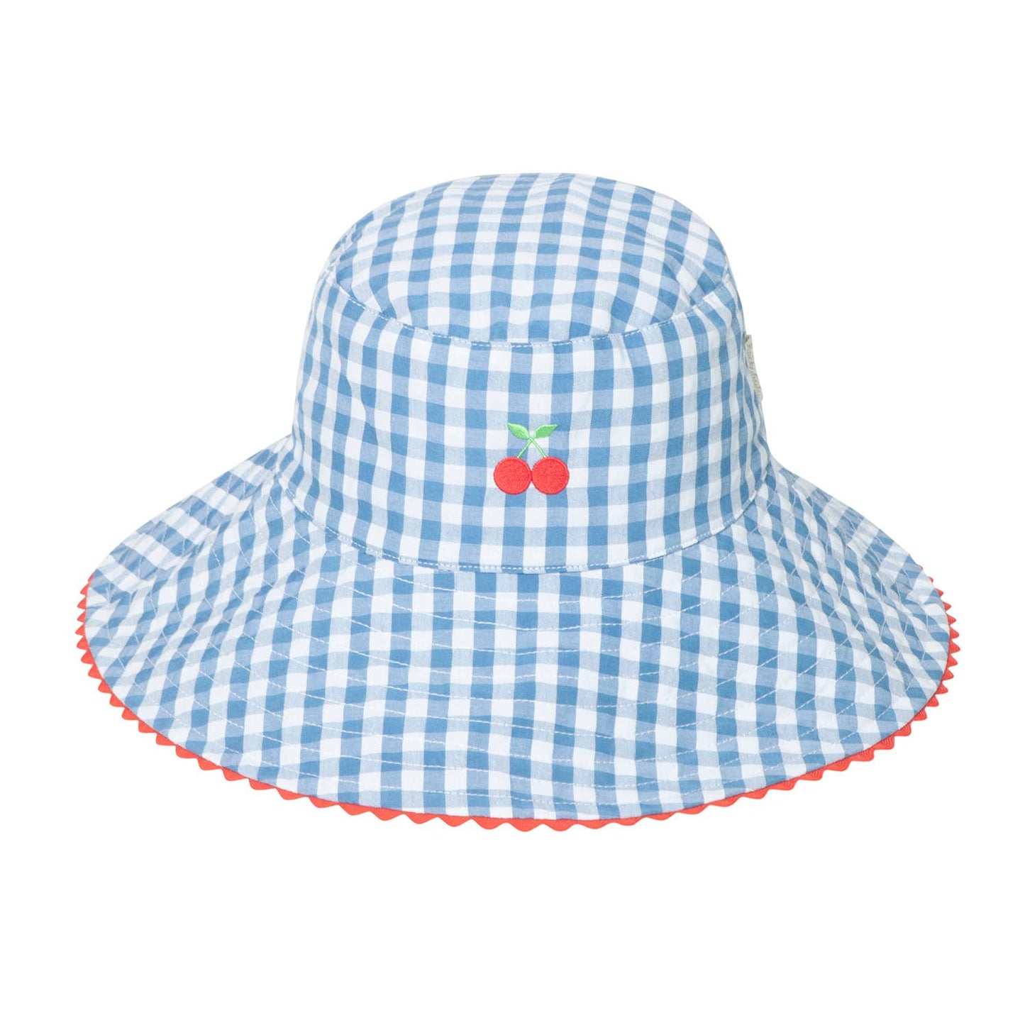 Rockahula Kids - Cherry Gingham Reversible Sun Hat 3-6 Years - Sun hat