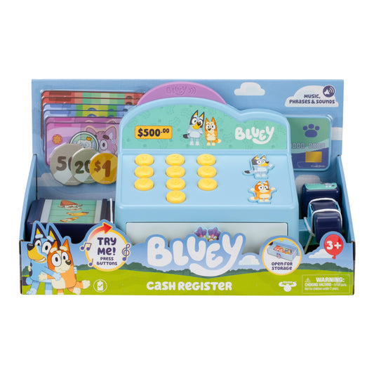 Toysmith - Moose Toys Bluey Cash Register