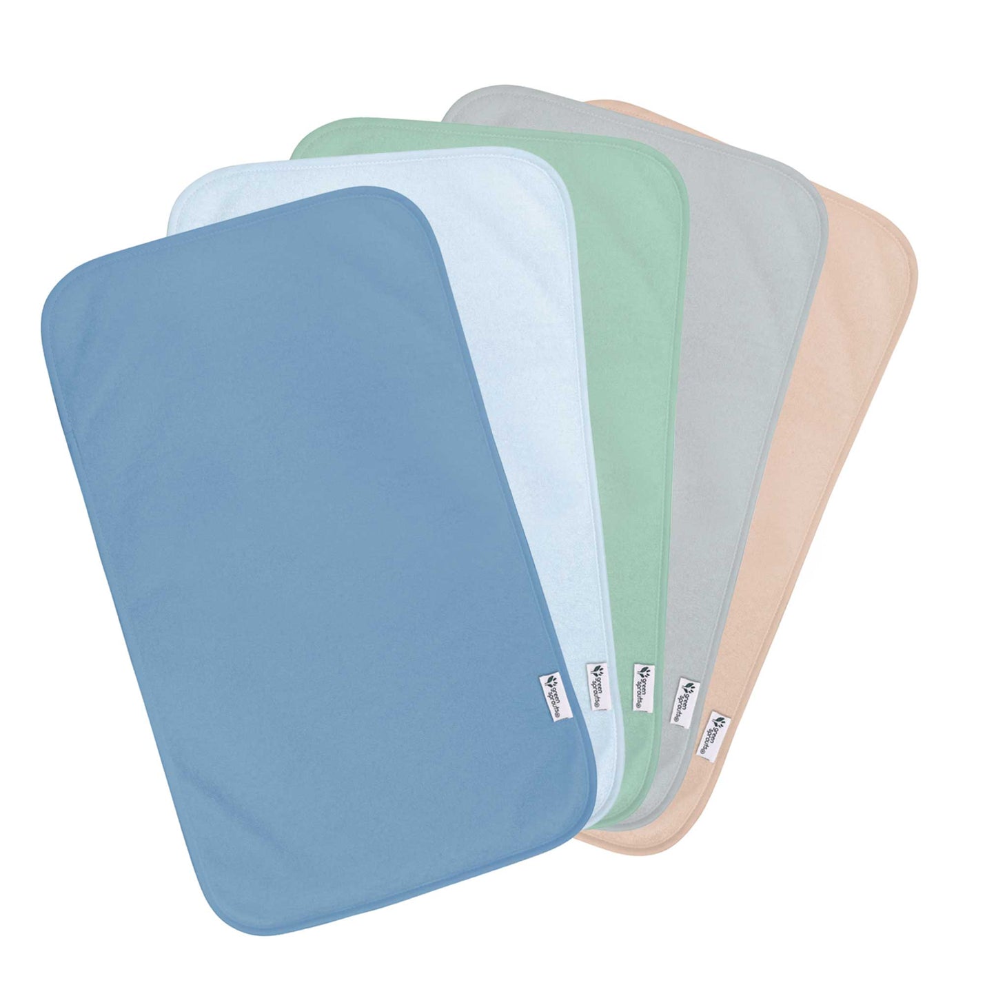 Green Sprouts - Stay-Dry Burp Pads (5pk)