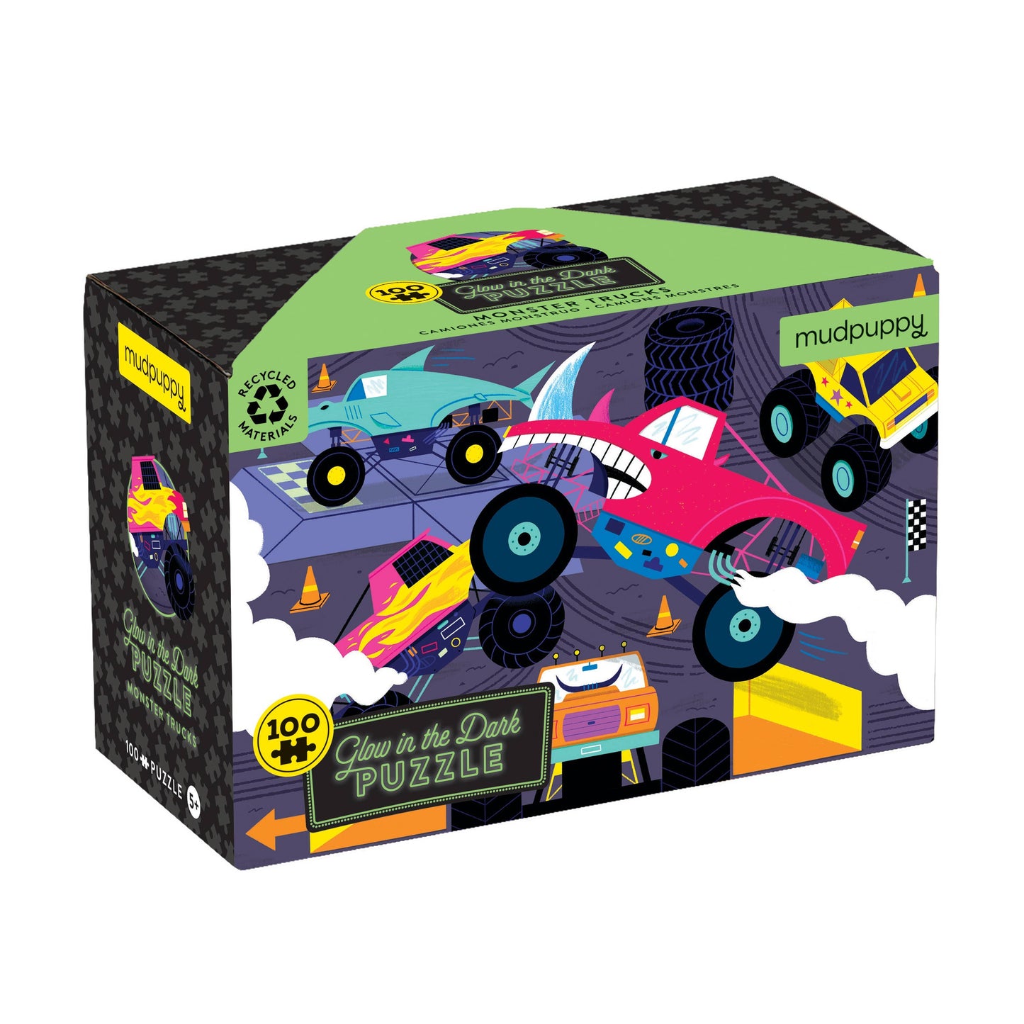 Monster Trucks - Glow in the Dark Puzzle