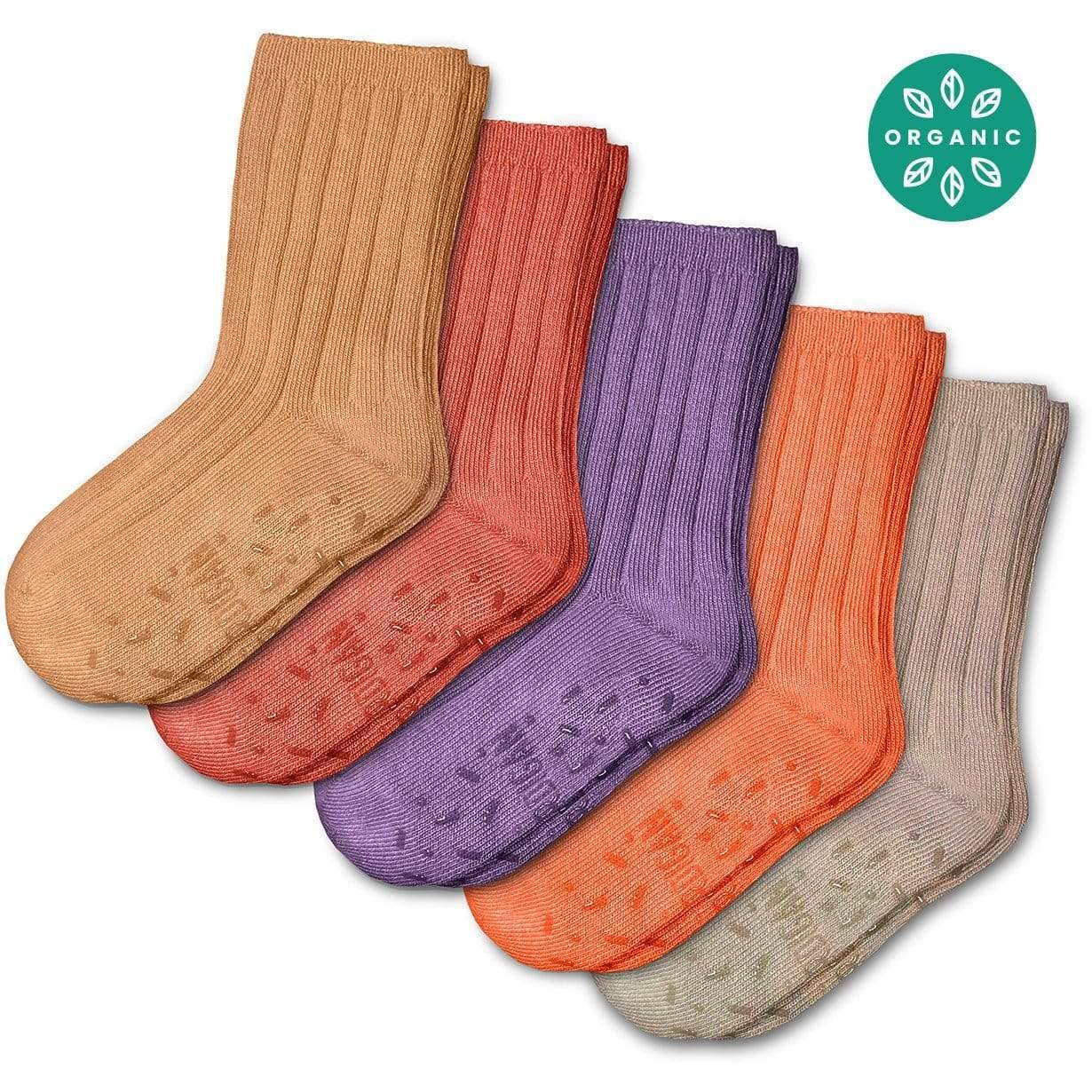 Foot Cardigan - Kid's Organic Cotton Socks