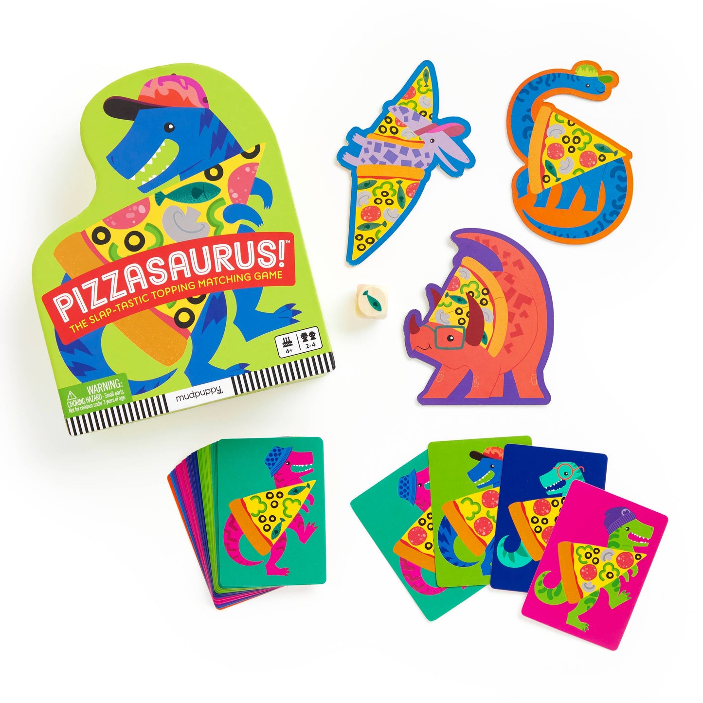 Chronicle Books - Pizzasaurus! Shaped Box Game