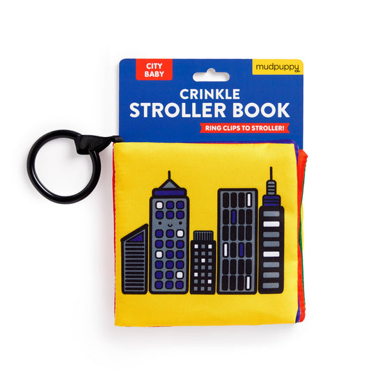 Chronicle Books - City Baby Crinkle Fabric Stroller Book