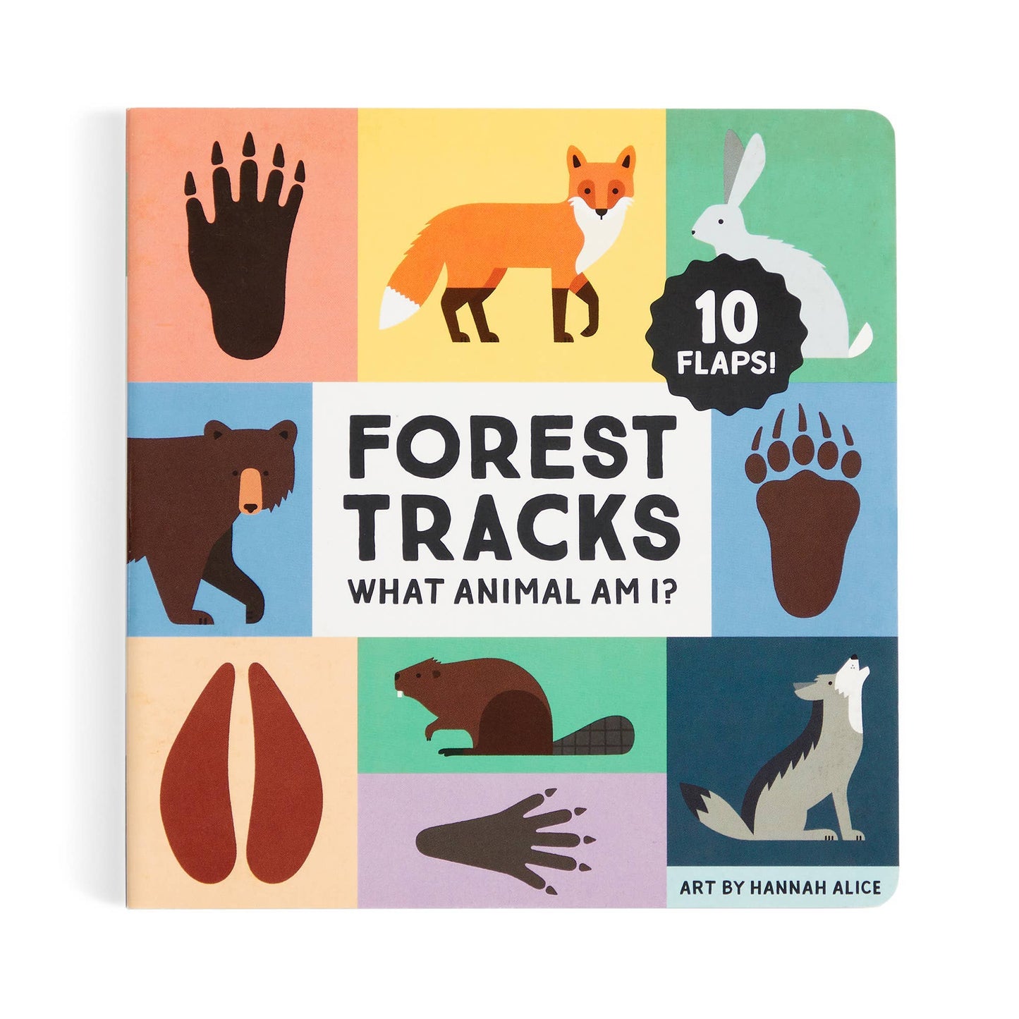 Forest Tracks: What Animal Am I? Lift-the-Flap Book