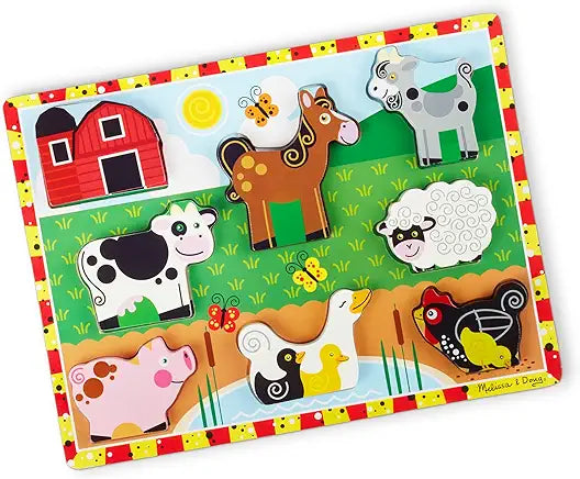 Farm Chunky Wooden Puzzle