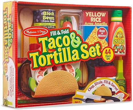 Melissa and Doug:  Fill & Fold Taco & Tortilla Set