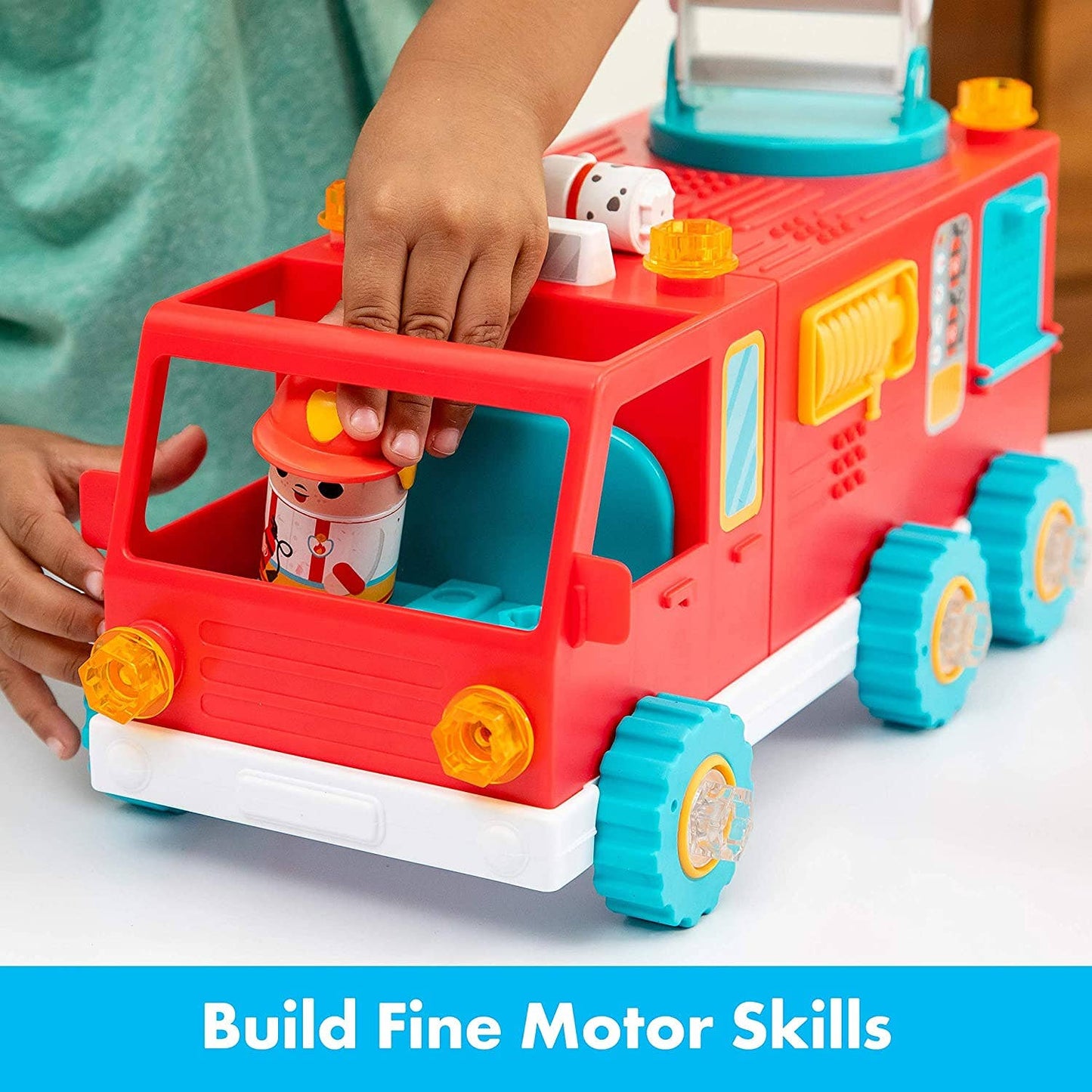 Learning Resources - Design & Drill® Bolt Buddies™ Fire Truck