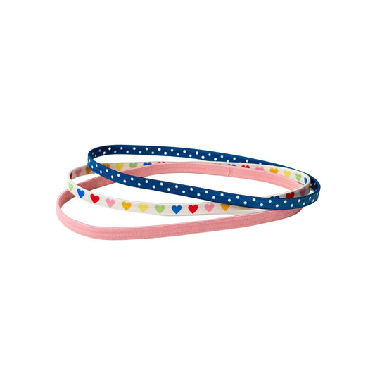 Rockahula Kids - Rainbow Hearts Elastic Headband Pack