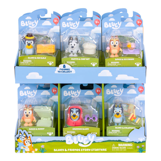 Toysmith - Moose Toys Bluey Story Starter Pack