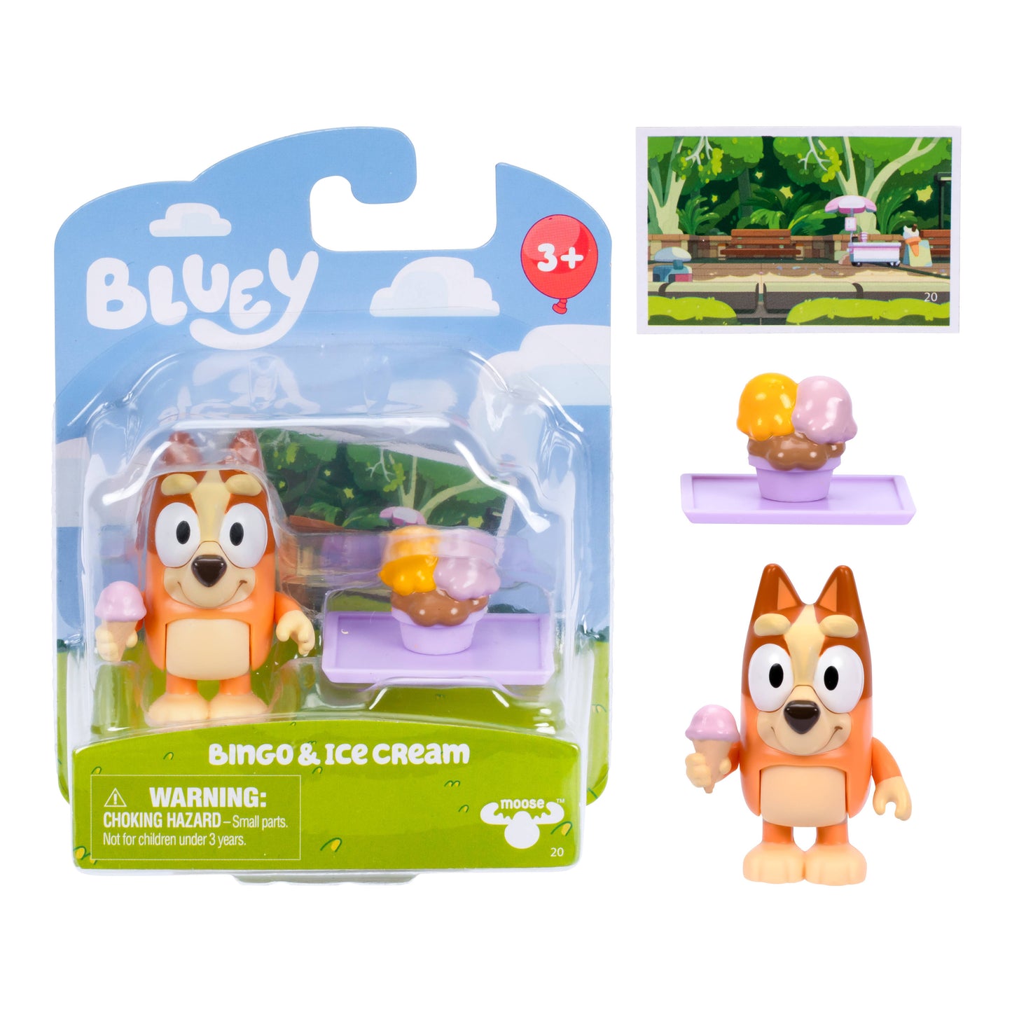 Toysmith - Moose Toys Bluey Story Starter Pack