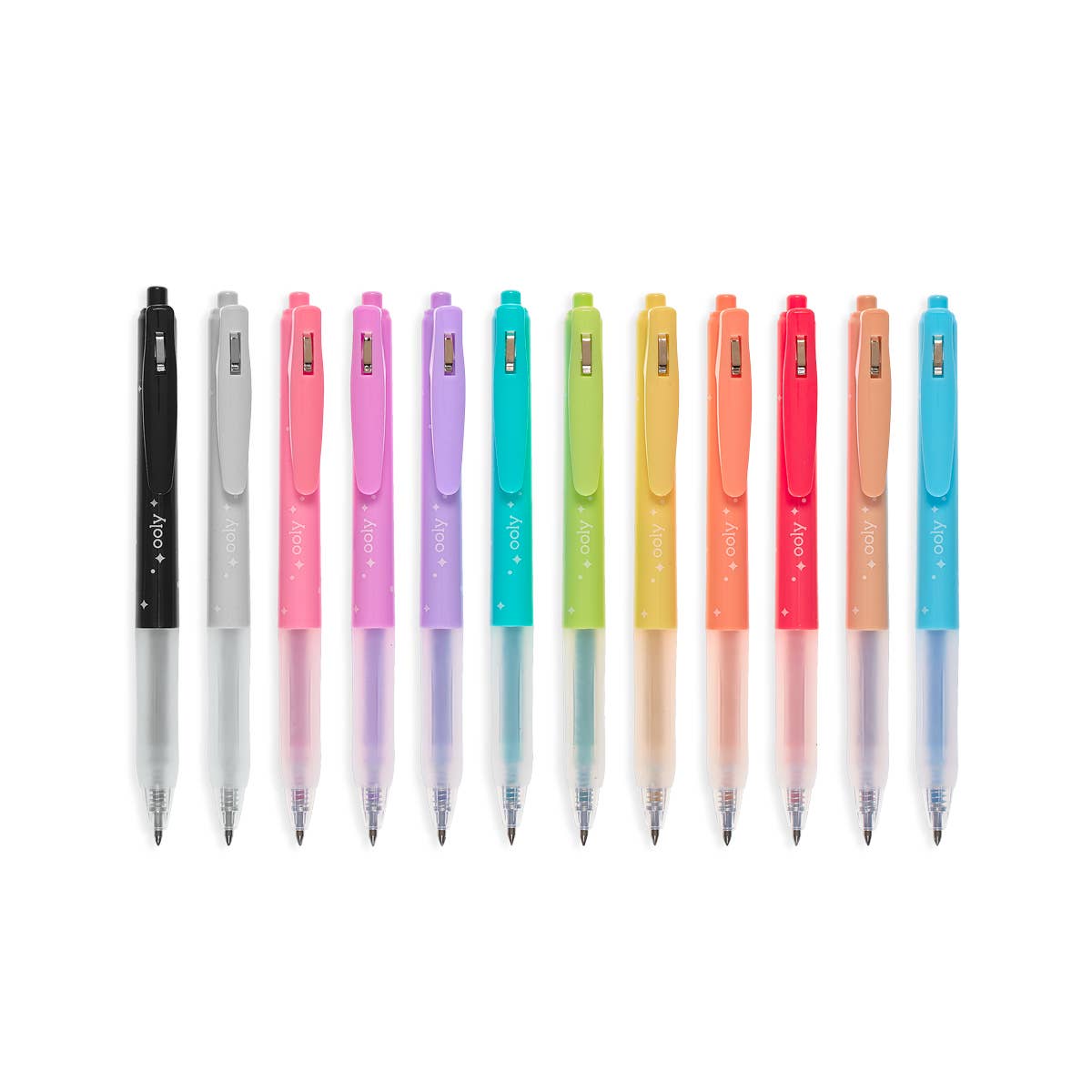 OOLY - Oh My Glitter! Retractable Glitter Gel Pens - Set of 12