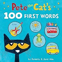 Pete the Cat's 100 First Words Board Book