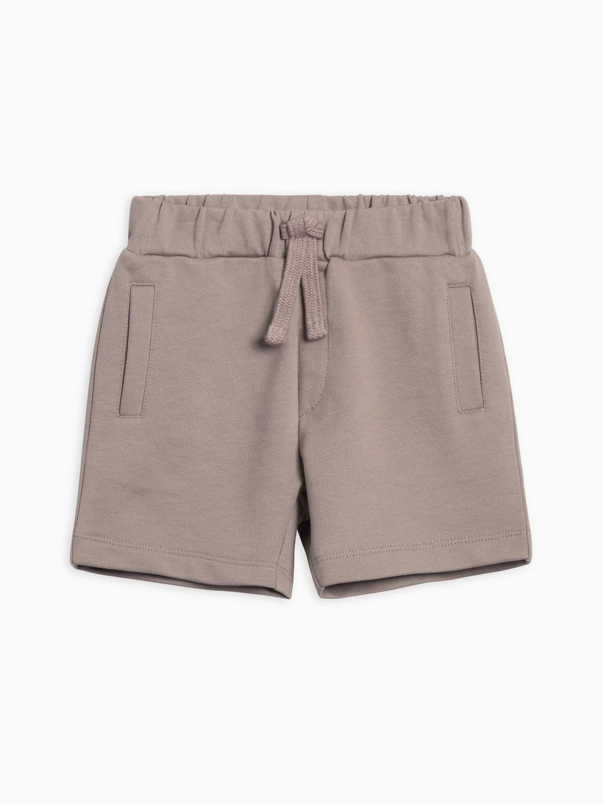 Colored Organics - Organic Baby Cove French Terry Welt Pocket Short - Pebble